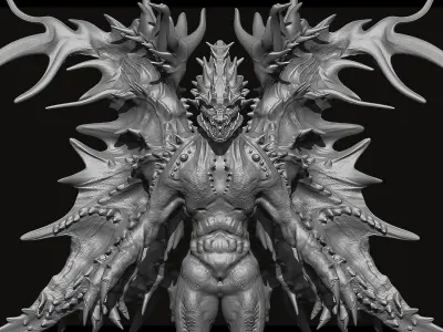 Full anatomy character model Free low-poly 3D model