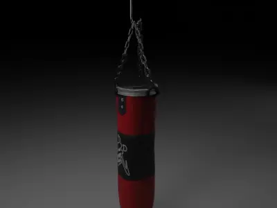 Punching Bag Free 3D model