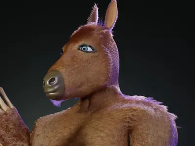 Andrew Luck Feet 3D model