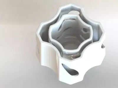 Matruz vase with holes in it Free 3D model