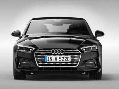 Audi A5 Sportback 2017 3D model