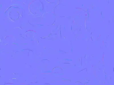 Crimson Cybercycle 3D Model Futuristic Street Bike Low-poly 3D model