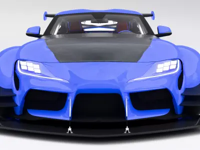 Toyota Supra 3D model