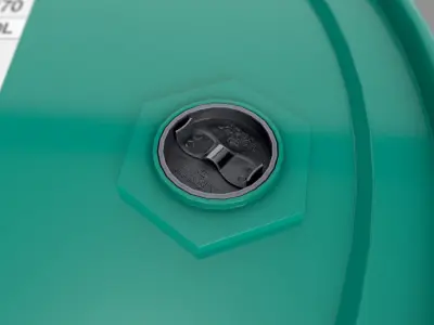 Realistic Motorex Barrel 3D Model Low-poly 3D model