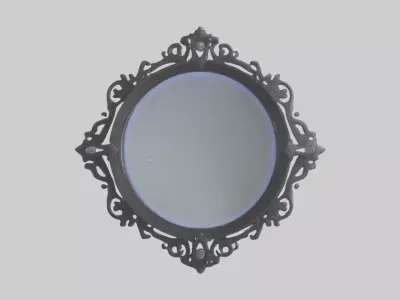 Magic Mirror model Low-poly 3D model