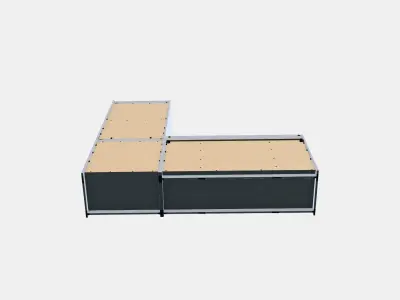 HAUGA storage combi 3D model