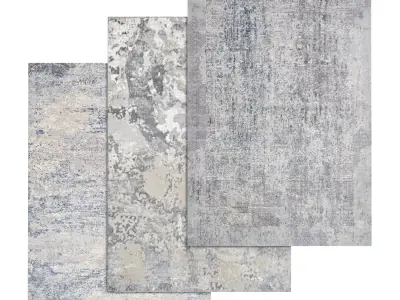 Rug Set 1391 3D model