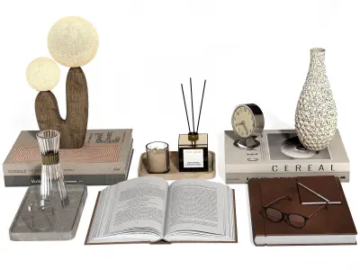Decorative set 2 3D model buy