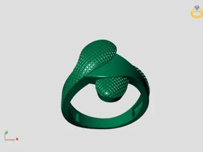 Women Plain Ring STL Models Womens Ring 3dmodels 3D print model 3D print model 8