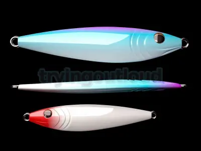 10-200 Gr Vintage Metallic Sardine Metal Jig Mold Combo Packs 3D print model