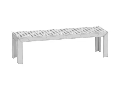 Sofia Bench 3D model