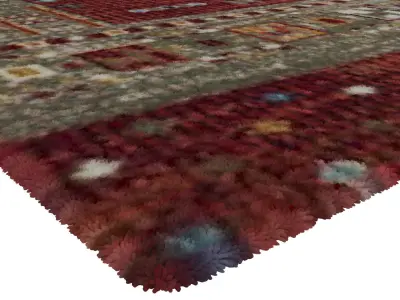 Rug Set 1408 3D model