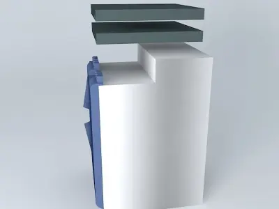 ECI XDM 500 DWDM 3D model