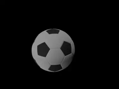 SOCCER BALL Free 3D model 11