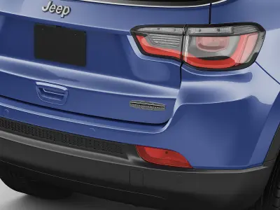 Jeep Compass 2017 3D model