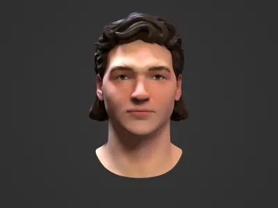 Kaprizov Kirill Free low-poly 3D model