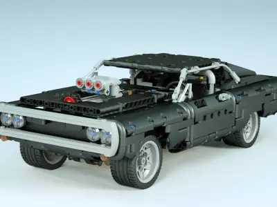 LEGO Doms Dodge Charger 3D model