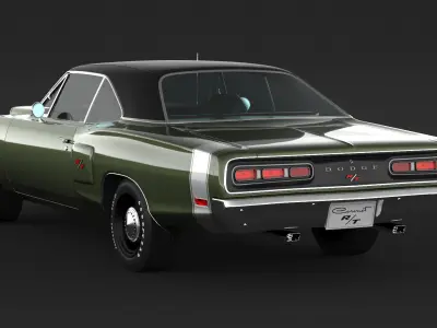 1970 Dodge Coronet RT 3D model
