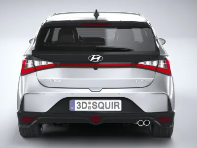 Hyundai i20 N-line 2021 3D model