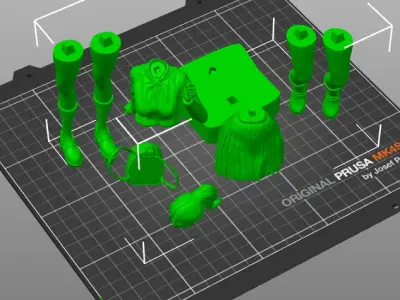 FIGURE BACK TO SCHOOL MINIATURE DECORATION Free 3D print model