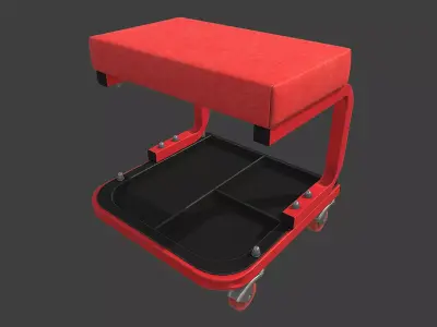 Rolling Creeper Low-poly 3D model