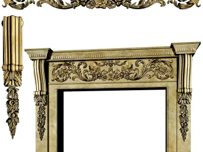 Decorative Ornamental 41  3D model