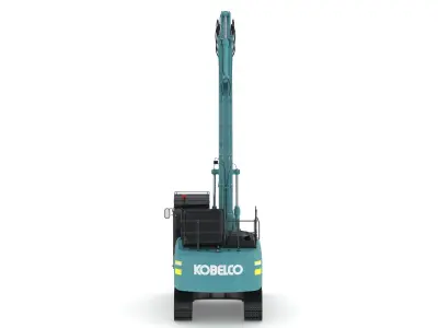 Kobelco SK210LC-10 Long Arm Excavator 3D model