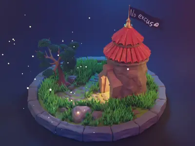Tower 3D model purchase