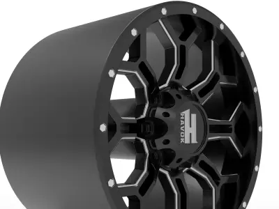 HAVOC OFF-ROAD H108 WHEEL 3D PRINT MODEL  3D print model