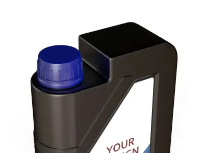 Plastic Jerrycan 3D model