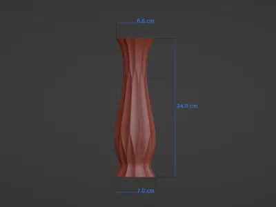 Stylish Vase 3D print model