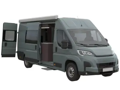 Camper Van L4H2  3D model