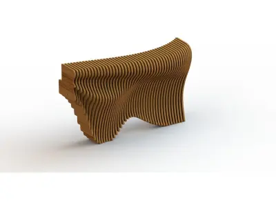 Parametric Reception V  3D model
