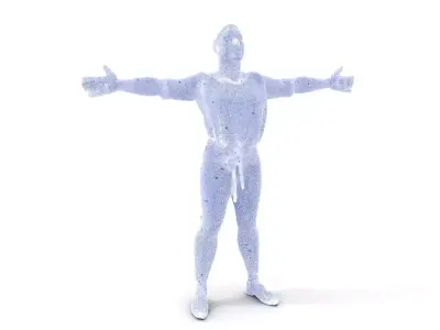 Stylish Loungewear Character model pack Low-poly 3D model