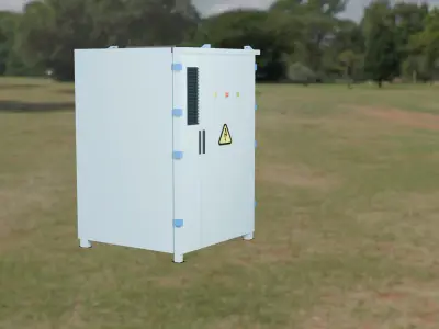 Battery Container 3D model