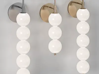 Candied Wall Lamp 3D model