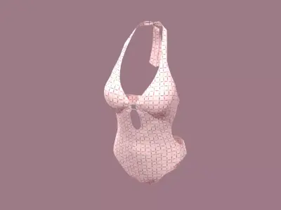 Monokini 3D model
