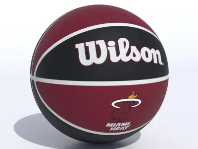 Wilson Miami Heat Basketball  3D model