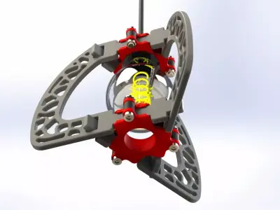 3d model-butterfly lampshade-ready to print 3D print model