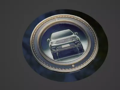 Car Pendant Medallion 3D print model