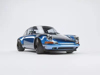 Porsche 911 by Singer 3D model