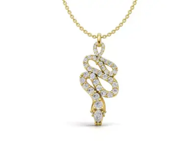 Penden Snake 3D print model