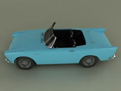 Sunbeam Alpine Series 1 3D model