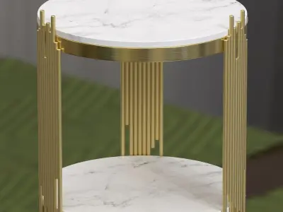 Bedside table Free 3D model