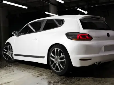 Volkswagen Scirocco 2010 3D model
