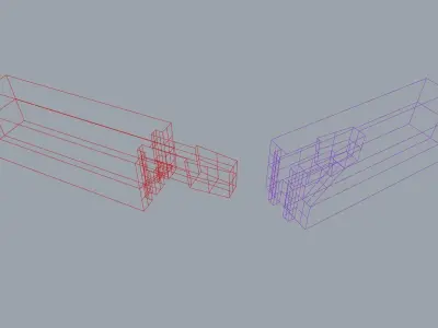 nogetsugi Low-poly 3D model