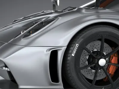 Pagani Imola 2021 3D model