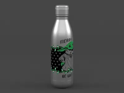 Water Bottle 3D model 37