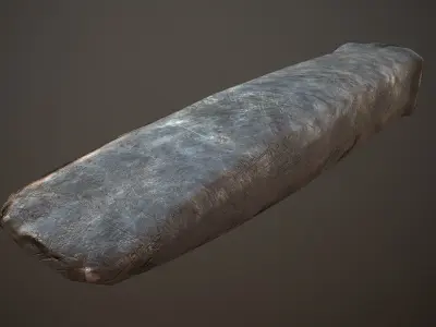 Metal Wedge  Free low-poly 3D model