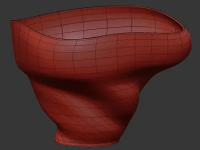  Coppa vase 3D model